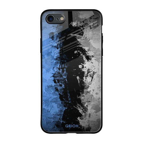 Dark Grunge Glossy Case for iPhone SE 2020