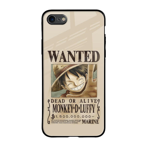 Luffy Wanted Glossy Case for iPhone SE 2020