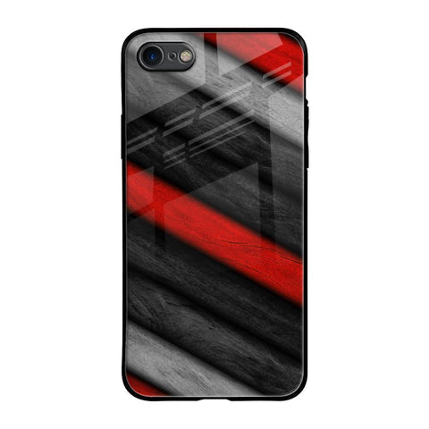 Soft Wooden Texture Glossy Case for iPhone SE 2020