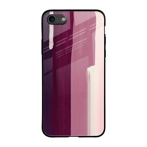 Brush Stroke Art Glossy Case for iPhone SE 2020