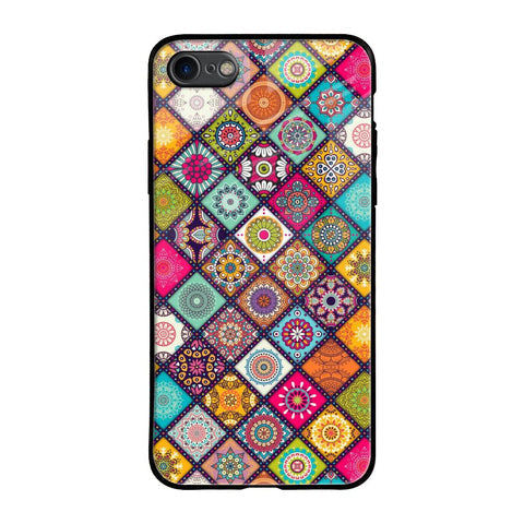 Multicolor Mandala Glossy Case for iPhone SE 2020