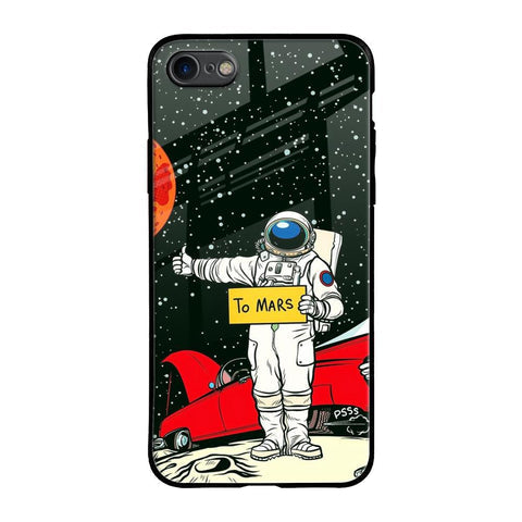 Astronaut on Mars Glossy Case for iPhone SE 2020