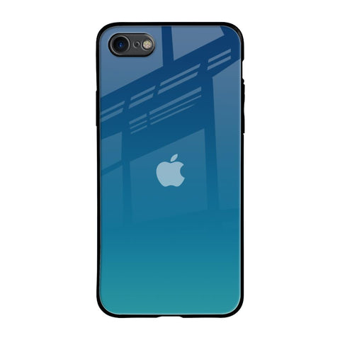 Celestial Blue Glossy Case For iPhone SE 2020