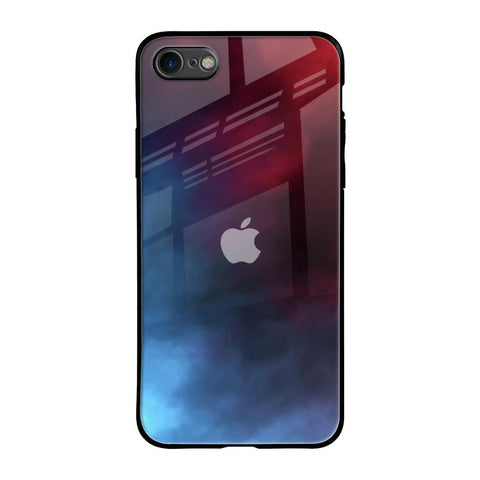 Smokey Watercolor Glossy Case for iPhone SE 2020