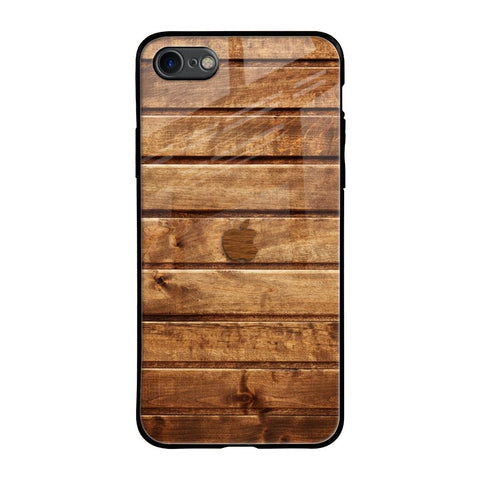 Wooden Planks Glossy Case for iPhone SE 2020