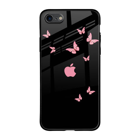 Fly Butterfly Glossy Case for iPhone SE 2020