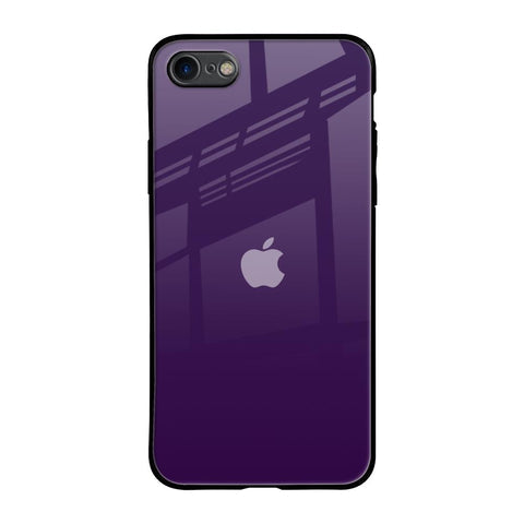 Dark Purple Glossy Case for iPhone SE 2020