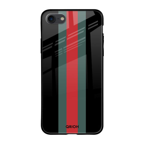 Vertical Stripes Glossy Case for Apple iPhone SE 2020