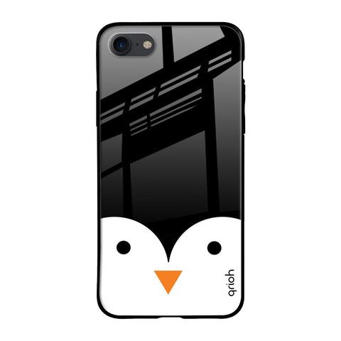 Cute Penguin Glossy Case for iPhone SE 2020