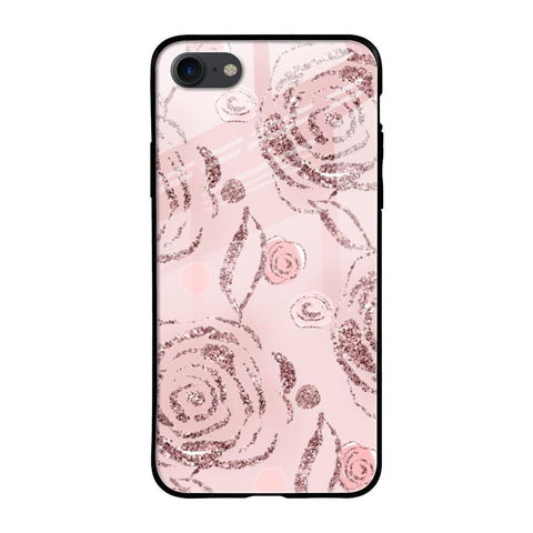 Shimmer Roses Glossy case for iPhone SE 2020