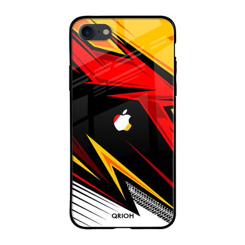 Race Jersey Pattern Glossy Case For iPhone SE 2020
