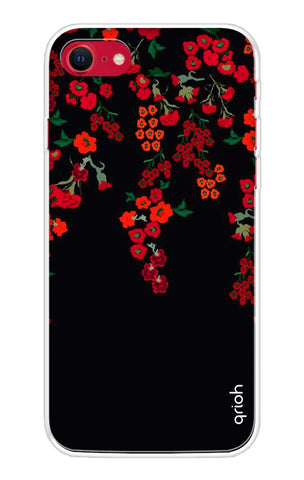 Floral Deco Soft Cover For iPhone SE 2020
