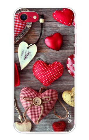 Valentine Hearts Soft Cover for iPhone SE 2020