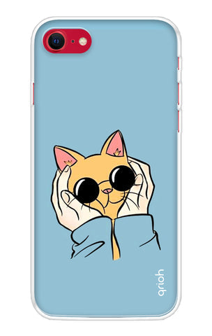 Attitude Cat Soft Cover for iPhone SE 2020