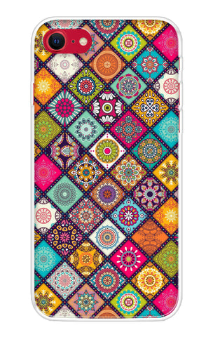 Multicolor Mandala Soft Cover for iPhone SE 2020