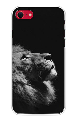 Lion Looking to Sky Soft Cover for iPhone SE 2020