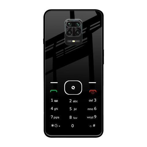 Classic Keypad Pattern Glossy Case for Xiaomi Redmi Note 9 Pro