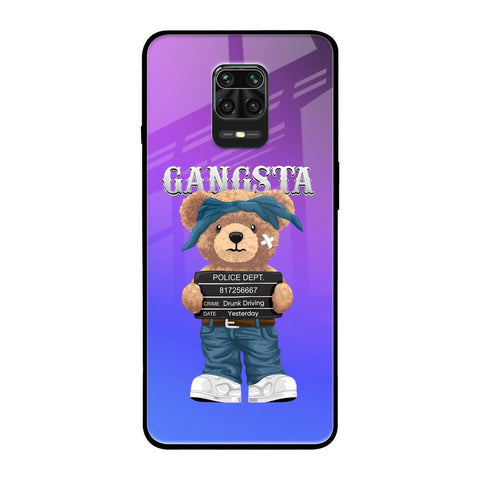 Gangsta Bear Glossy Case for Xiaomi Redmi Note 9 Pro