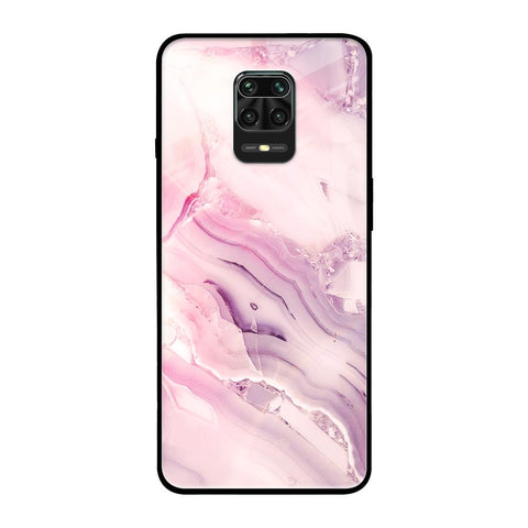 Diamond Pink Gradient Glossy Case For Xiaomi Redmi Note 9 Pro
