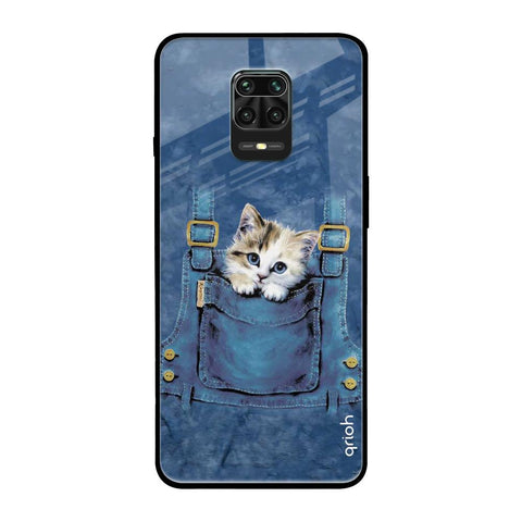 Kitty In Pocket Glossy Case For Xiaomi Redmi Note 9 Pro