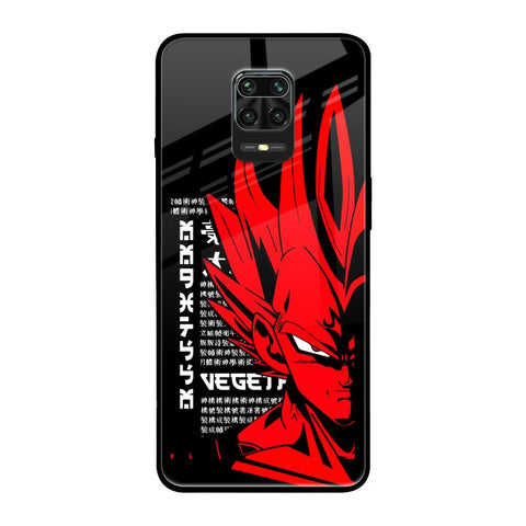 Red Vegeta Glossy Case for Xiaomi Redmi Note 9 Pro