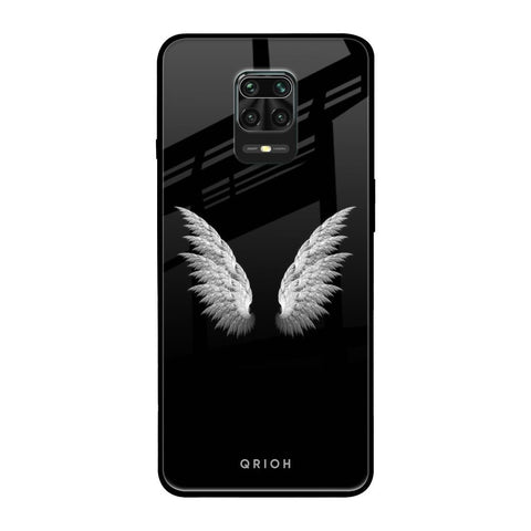 White Angel Wings Glossy Case for Xiaomi Redmi Note 9 Pro