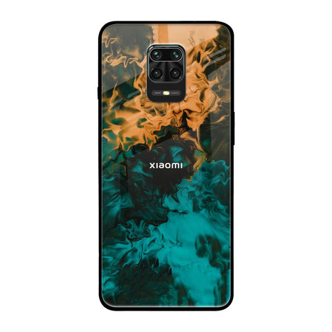Watercolor Wave Glossy Case for Xiaomi Redmi Note 9 Pro