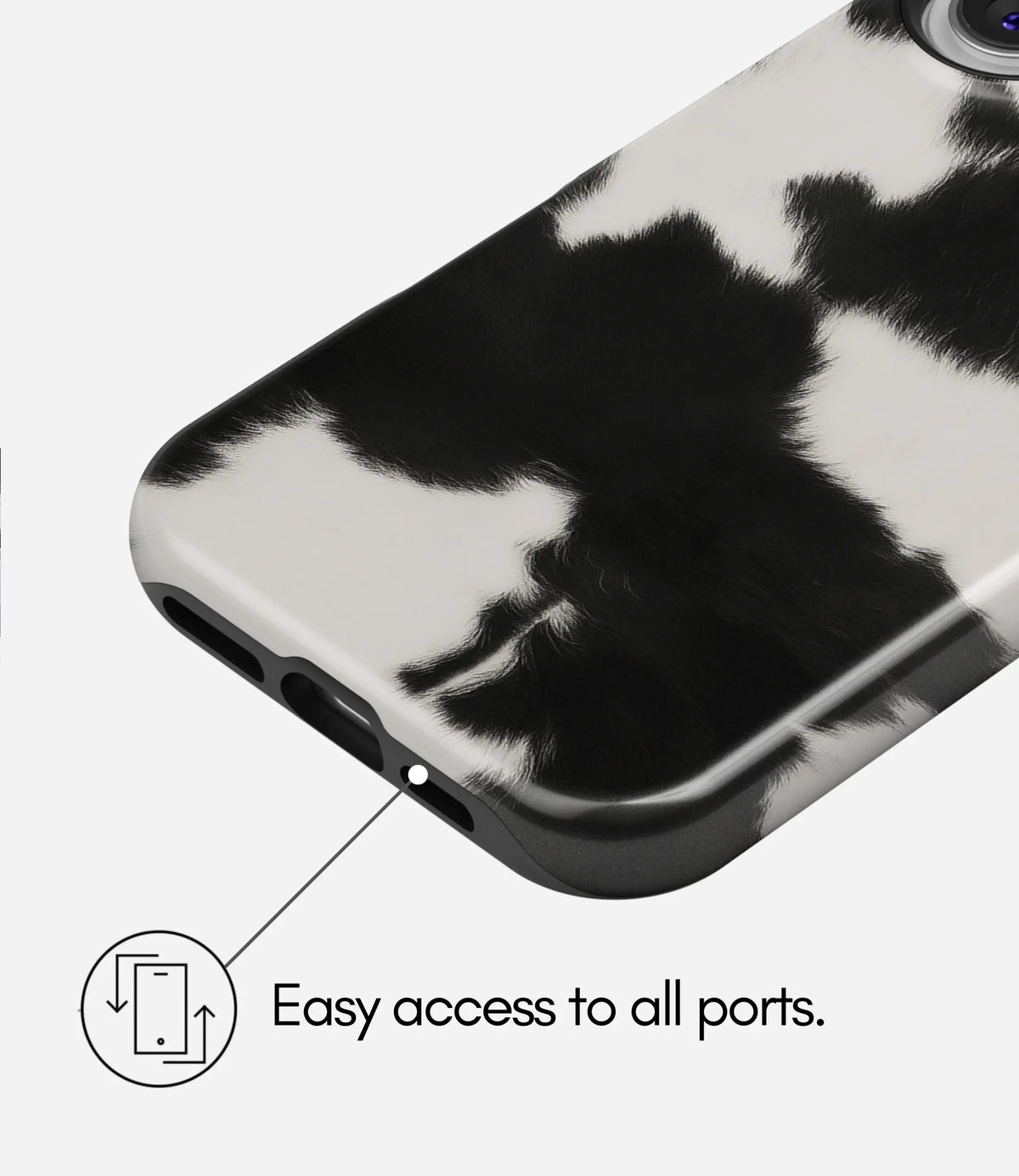 Moody Moo Premium Tough Shining Phone Case (Double Layer) Available For All iPhone Models