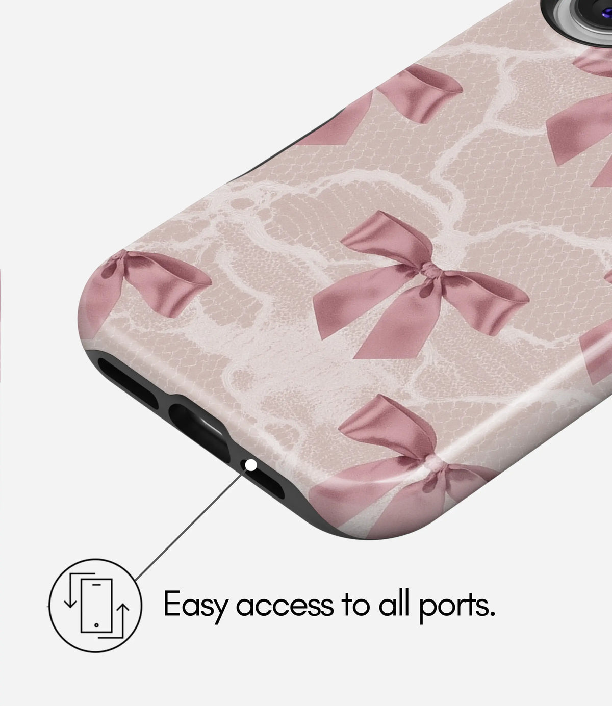 Laced in Love Premium Tough Shining Phone Case (Double Layer) Available For All iPhone Models