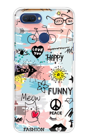 Happy Doodle Soft Cover for Oppo A11k