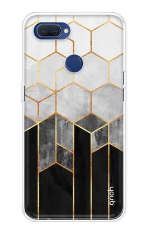 Hexagonal Pattern Soft Cover for Oppo A11k