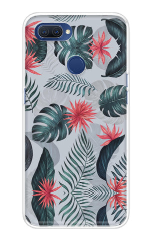 Retro Floral Leaf Soft Cover for Oppo A11k