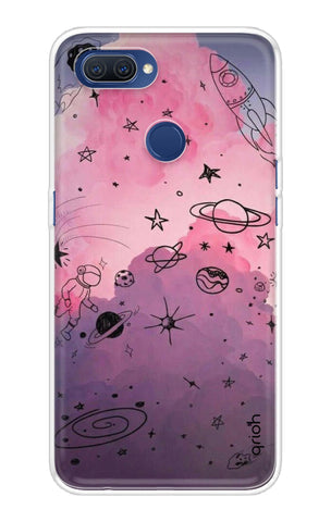 Space Doodles Art Soft Cover For Oppo A11k