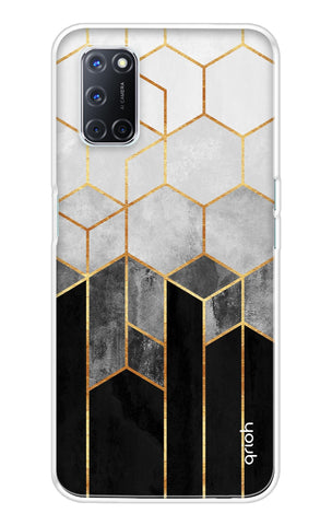 Hexagonal Pattern Soft Cover for Oppo A52