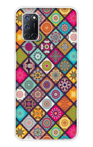 Multicolor Mandala Soft Cover for Oppo A52