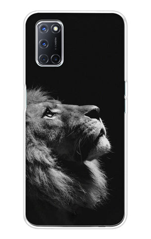 Lion Looking to Sky Soft Cover for Oppo A52