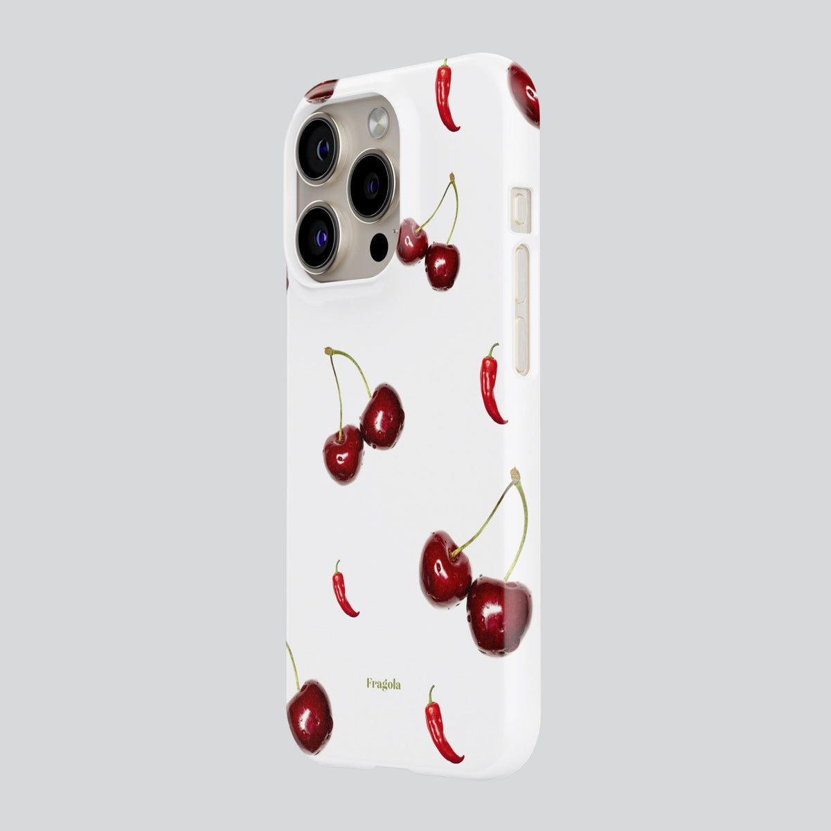 Cherry Spice Premium Tough Shining Phone Case (Double Layer) Available For All iPhone Models