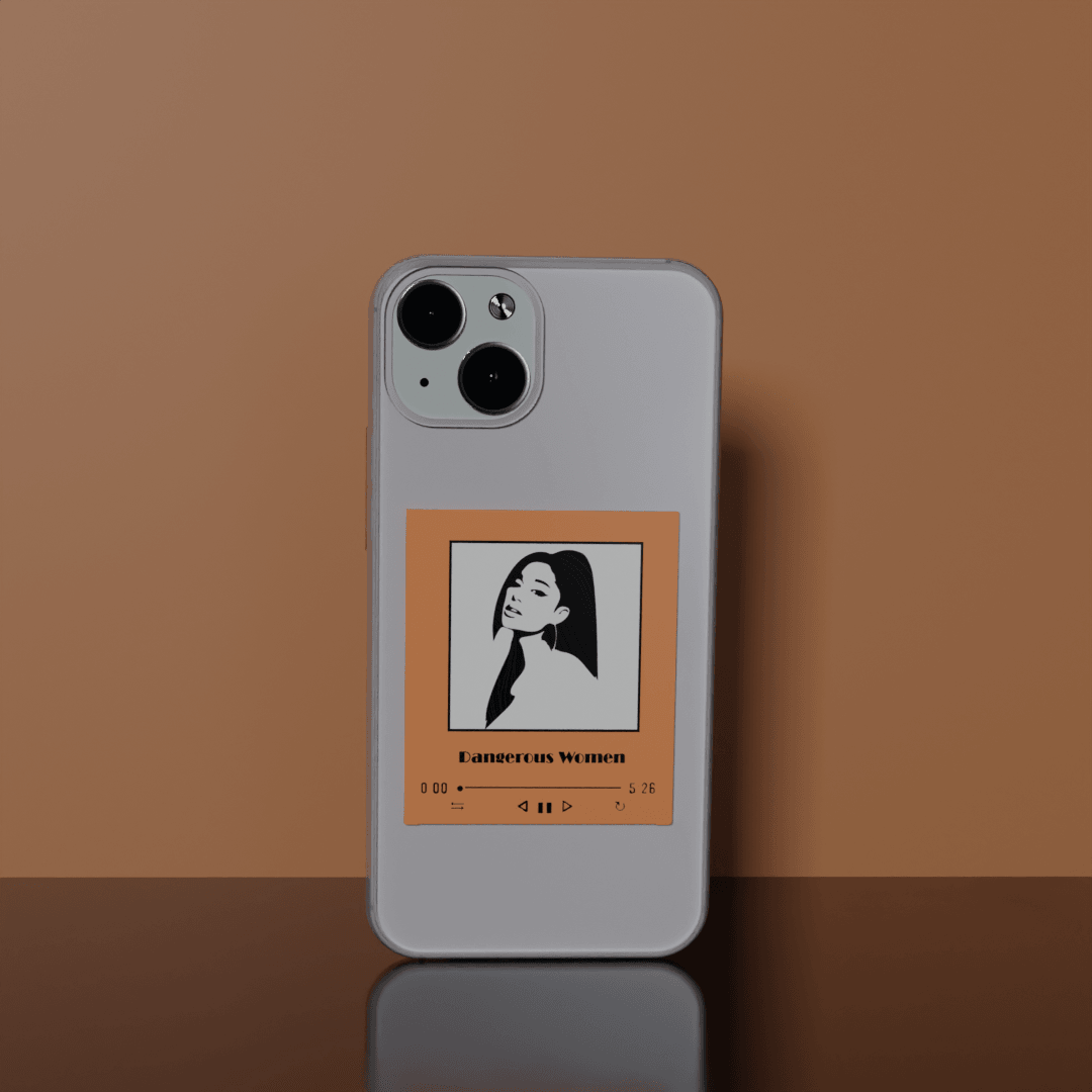 Dangerous Women - Soft Transparent Silicon Case Acrylic (Anti Yellow)