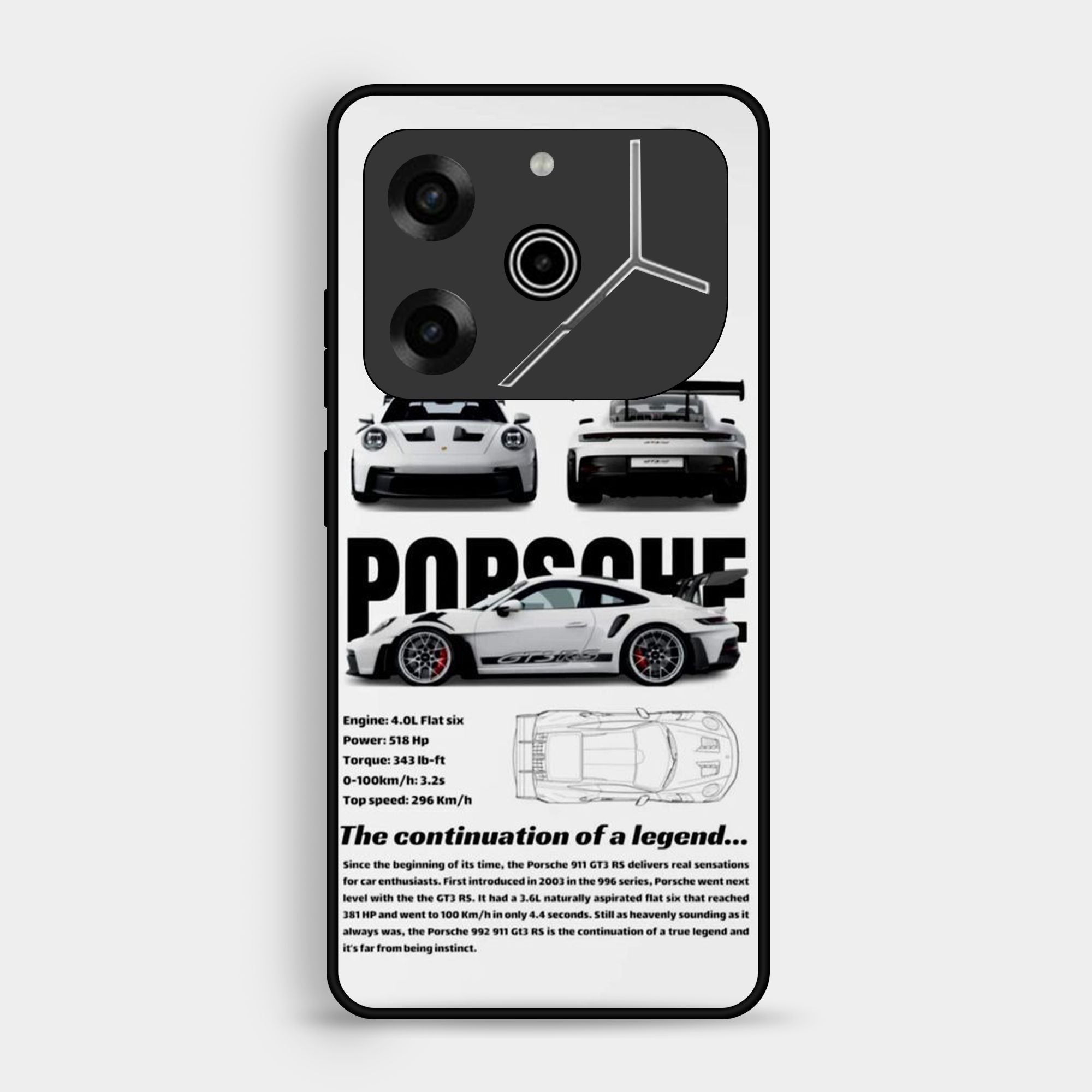 Tecno Pova 6 - Wallpaper 100 - Premium Printed Glossy Phone Case