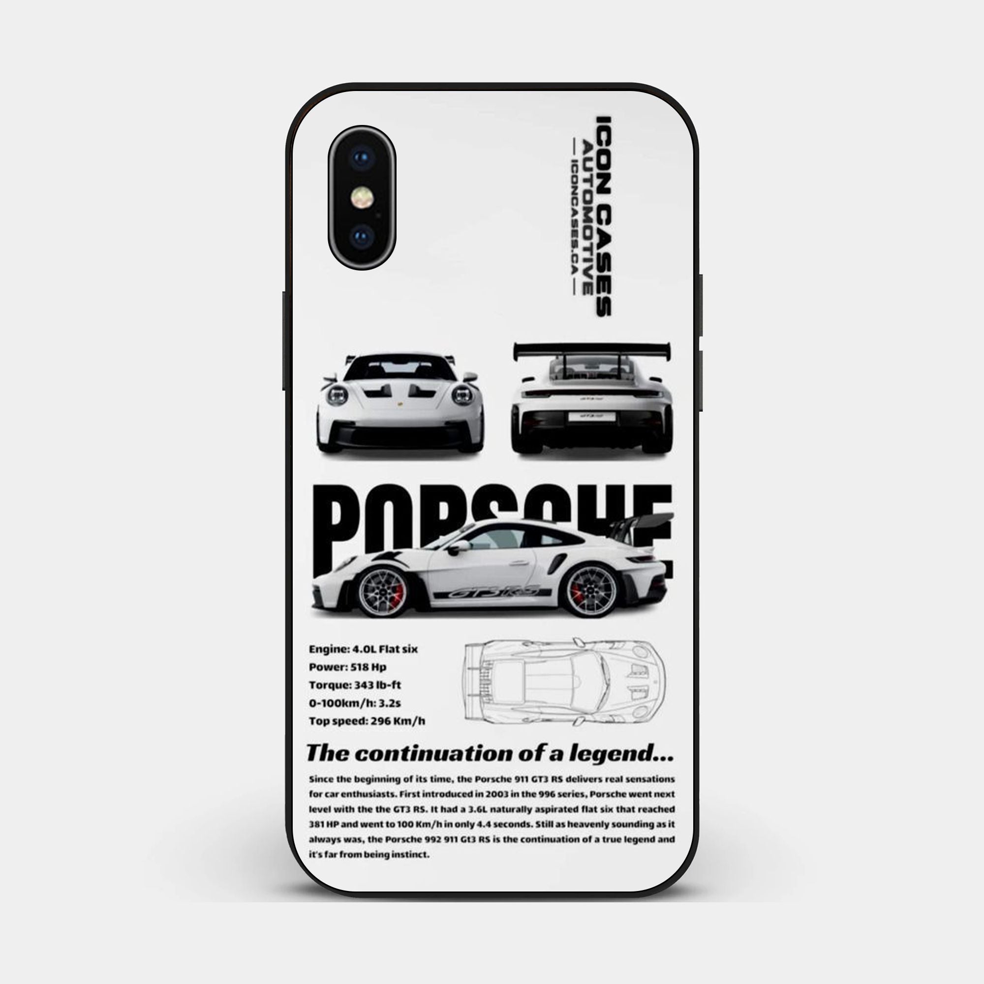 iPhone XS - Wallpaper 100 - Premium Printed Glossy Phone Case