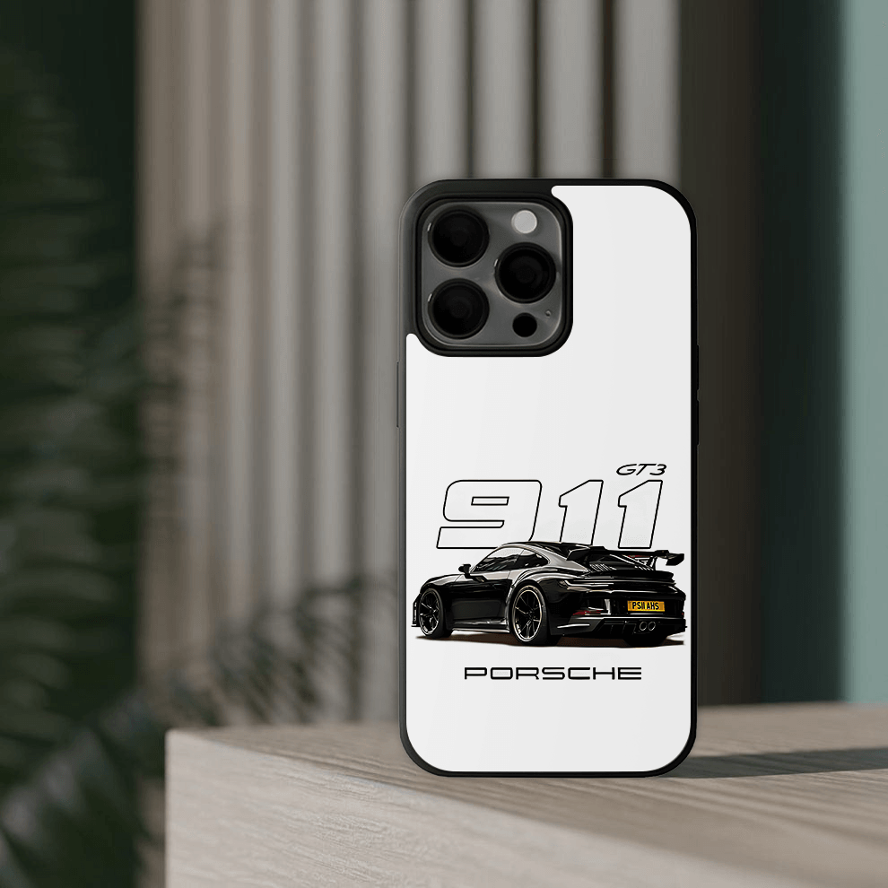 The Black Porsche911 Car Phone Case - Case On