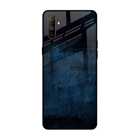 Dark Blue Grunge Glossy Case for Realme C3