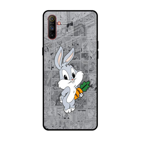 Cute Baby Bunny Glossy Case for Realme C3
