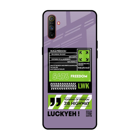 Run & Freedom Glossy Case for Realme C3