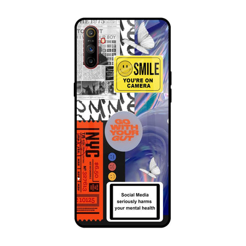 Smile for Camera Glossy Case for Realme C3