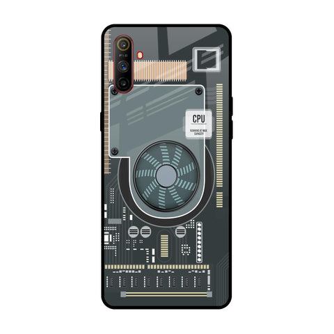 Motherboard Circuit Glossy Case for Realme C3