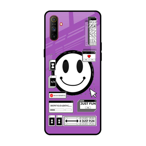 Code with Smile Glossy Case for Realme C3