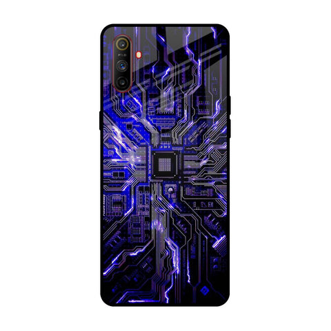 Techno Color Pattern Glossy Case For Realme C3