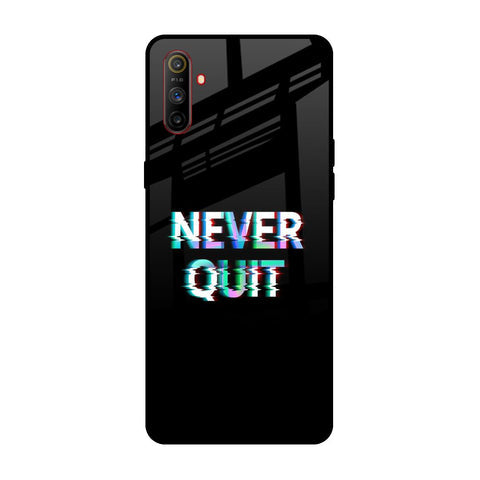 Never Quit Glossy Case For Realme C3