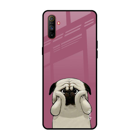 Funny Pug Face Glossy Case For Realme C3